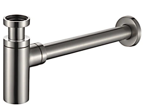 Gessi сифон 1/4”, цвет Steel Brushed 01374.239