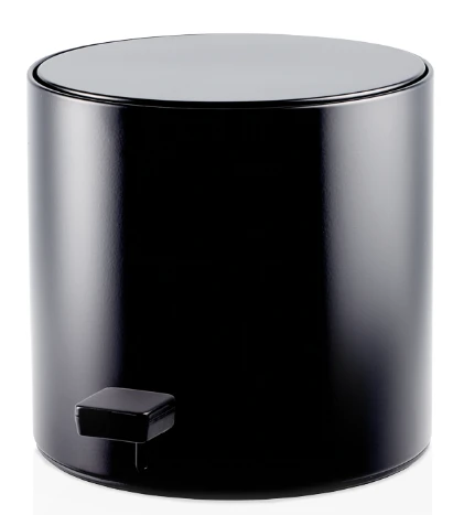 Ведро DECOR WALTHER BAR CONTRACT 0615460 напольное цвет черный матовый 0615460