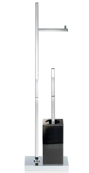Стойка DECOR WALTHER PORZELLAN 0838562 напольная цвет хром черный 0838562