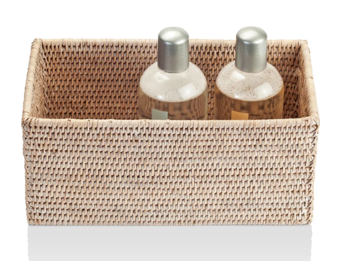 Коробка универсальная DECOR WALTHER BASKET 0922691 настольная цвет ротанг светлый 0922691