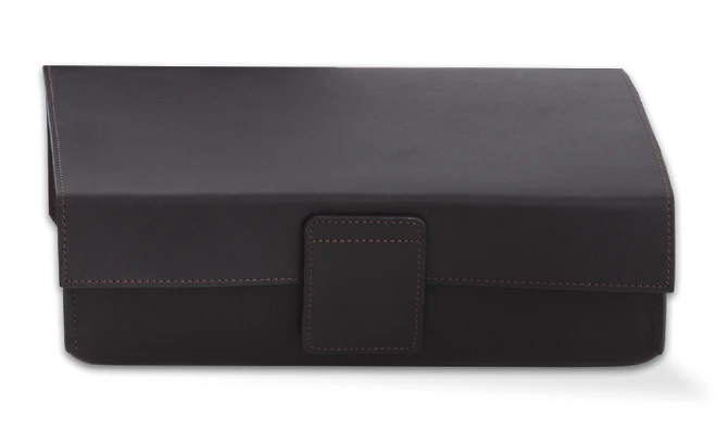 Коробка универсальная DECOR WALTHER NAPPA 0938690 настольная цвет черно коричневый 0938690