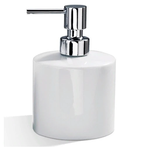 Дозатор DECOR WALTHER PORZELLAN 0844100 настольный цвет белый хром 0844100