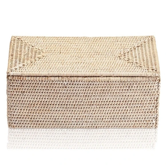 Коробка универсальная DECOR WALTHER BASKET 0932191 настольная цвет ротанг светлый 0932191