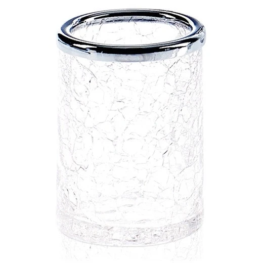 Стакан DECOR WALTHER CRACK 0933100 настольный цвет хром 0933100