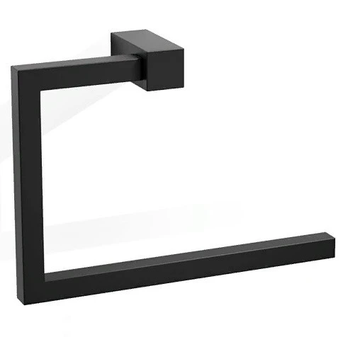 Полотенцедержатель DECOR WALTHER CORNER 0560660 подвесной цвет черный матовый 0560660