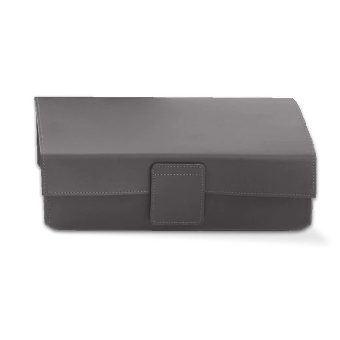 Коробка универсальная DECOR WALTHER NAPPA 0938693 настольная цвет серый 0938693
