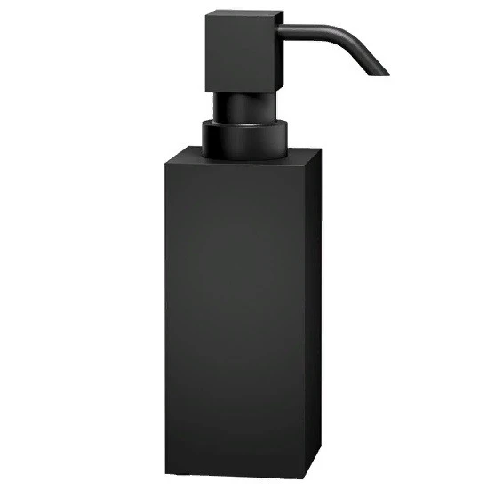 Дозатор DECOR WALTHER CORNER CUBE 0839760 настольный цвет черный матовый 0839760