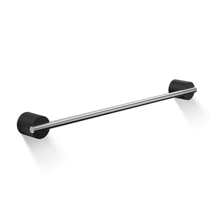Полотенцедержатель DECOR WALTHER STONE 0975165 подвесной цвет черный матовый сталь матовая 0975165