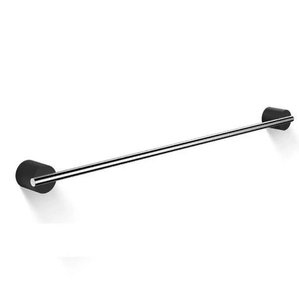 Полотенцедержатель DECOR WALTHER STONE 0975264 подвесной цвет черный матовый хром 0975264