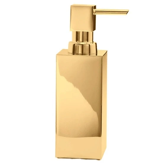 Дозатор DECOR WALTHER CORNER CUBE 0839720 настольный цвет золото 0839720