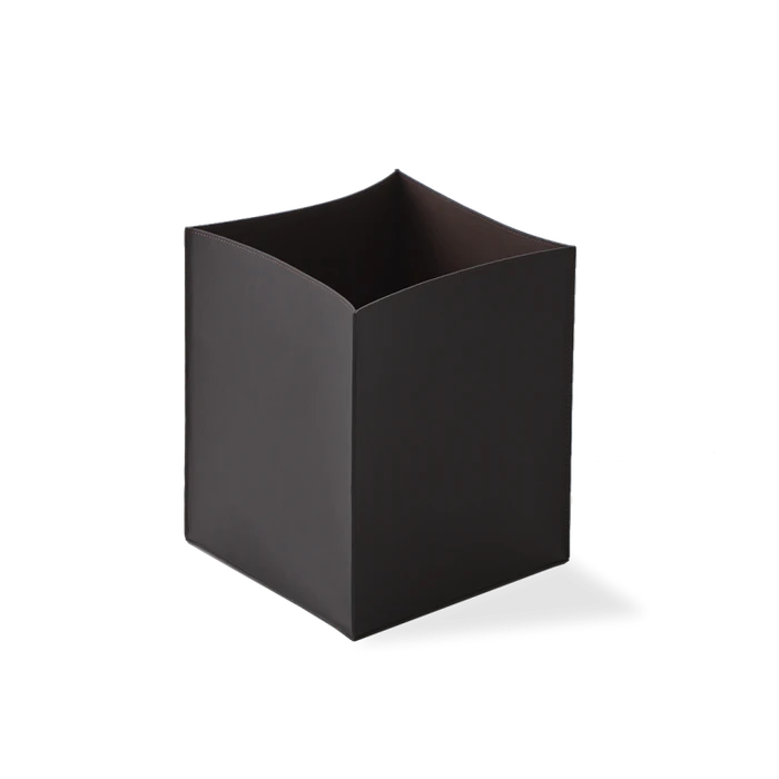 Ведро DECOR WALTHER NAPPA 0938790 напольное цвет черно коричневый 0938790