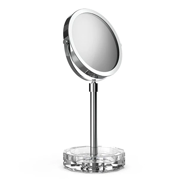 Косметическое зеркало DECOR WALTHER KRISTALL 0941756 настольное цвет хром кристальный 0941756