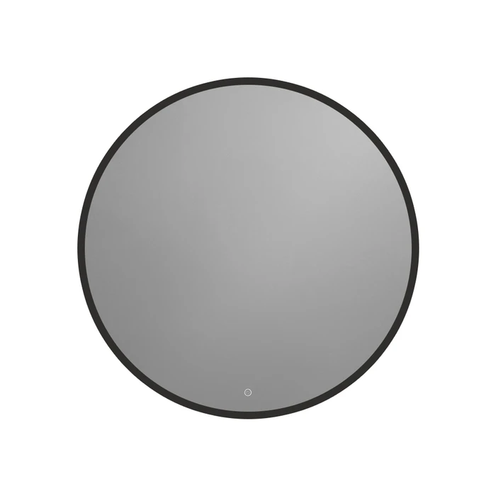 Зеркало Roland D800-TX (метал. рама, цвет черный, беск. сенсор) LED-00003061