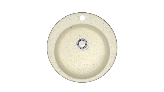 Мойка композит. MARRBAXX КК круг 30/Q2, 475х475х180, бежевый, без сифона F030Q002