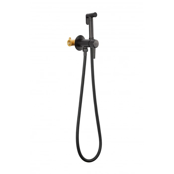 Душ гигиенический Milacio Ultra, MCU.850.MB, чёрный матовый MCU.850.MB