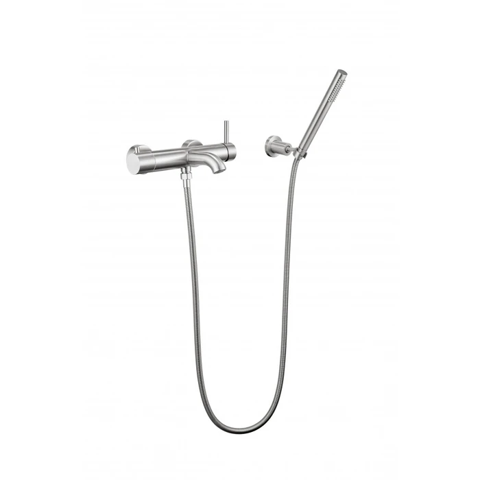 Смеситель для ванны с душем Milacio Ultra, MCU.350.SS, нержавеющая сталь MCU.350.SS