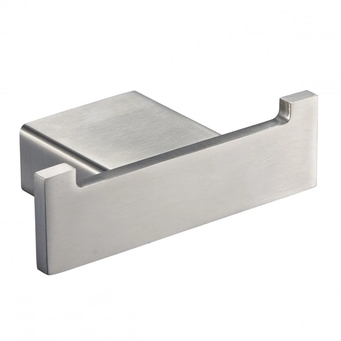 Крючок для полотенца MILACIO Ultra, MCU.950.SS, двойной, сталь нержавеющая MCU.950.SS