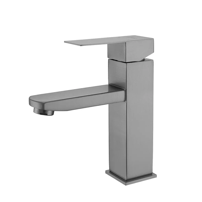 Смеситель Prohanss P30.10.09 для раковины монолитный, графит P30.10.09