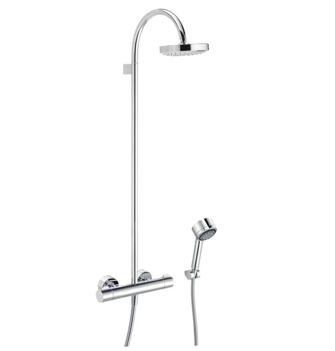 KEUCO PLAN BLUE Смеситель для душа с верхней насадкой DN 15 KEUCO PLAN BLUE, 53924010200, хром 53924010200
