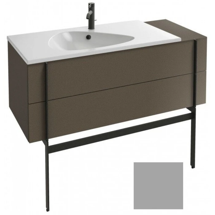 Тумба под раковину Jacob Delafon Nouvelle Vague 120 см, EB3033-G1G, цвет - пепельный глянцевый EB3033-G1G
