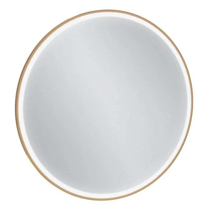 Зеркало Jacob Delafon Odeon Rive Gauche EB1290-GLD, 90 см, с подсветкой, рама золото EB1290-GLD