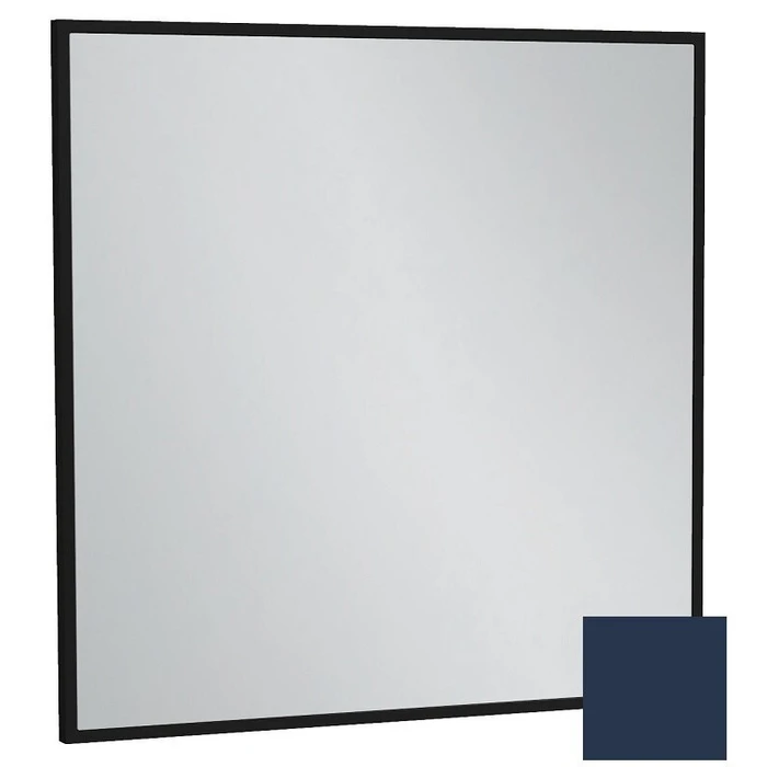 Зеркало Jacob Delafon Silhouette EB1423-S06, 60 х 60 см, лакированная рама темно-синий сатин EB1423-S06