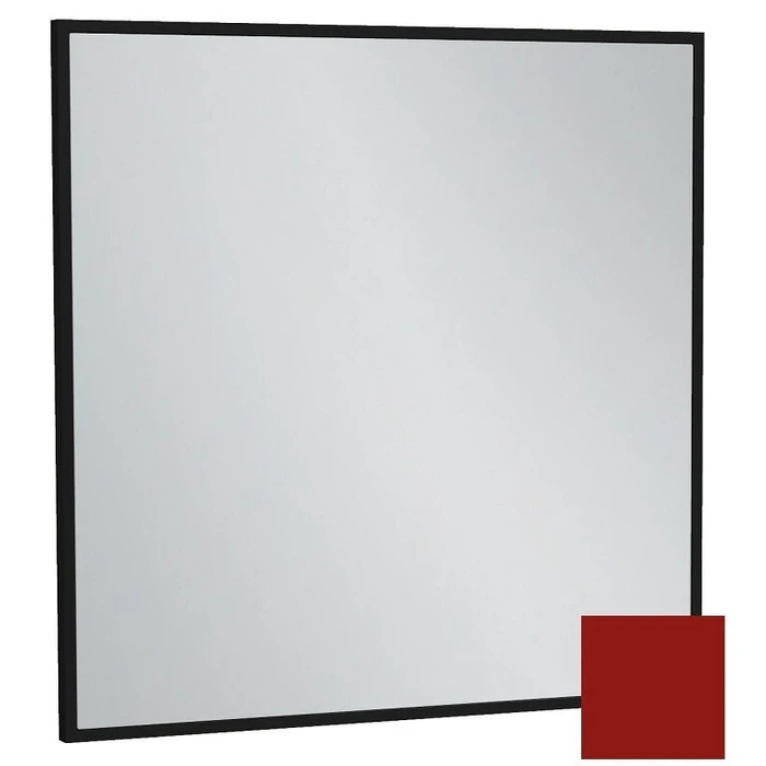 Зеркало Jacob Delafon Silhouette EB1423-S08, 60 х 60 см, лакированная рама темно-красный сатин EB1423-S08
