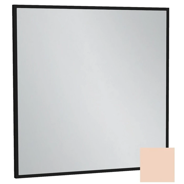 Зеркало Jacob Delafon Silhouette EB1423-S09, 60 х 60 см, лакированная рама телесный сатин EB1423-S09