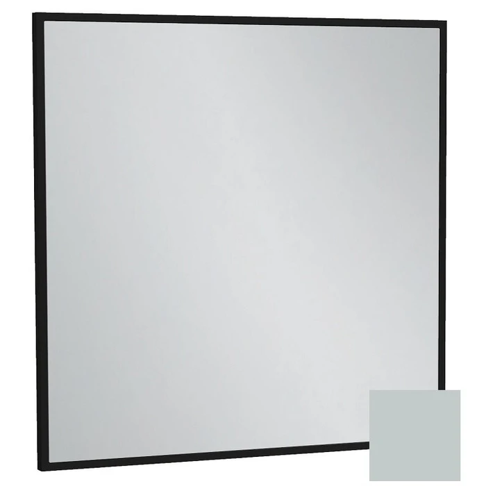 Зеркало Jacob Delafon Silhouette EB1423-S25, 60 х 60 см, лакированная рама голубой шторм сатин EB1423-S25