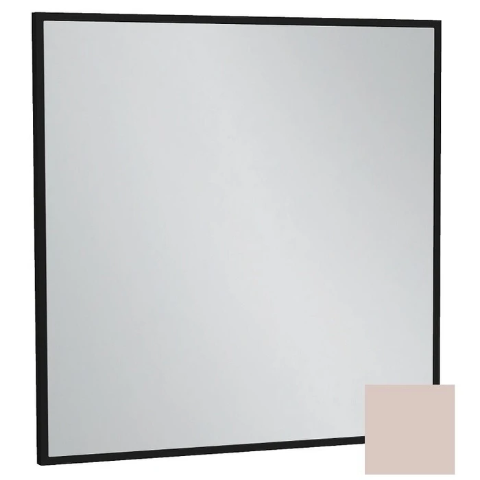 Зеркало Jacob Delafon Silhouette EB1423-S42, 60 х 60 см, лакированная рама пыльная роза сатин EB1423-S42