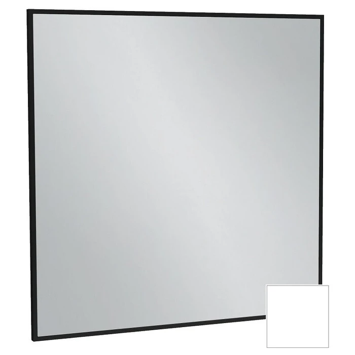 Зеркало Jacob Delafon Silhouette EB1425-F30, 80 х 80 см, лакированная рама белый сатин EB1425-F30