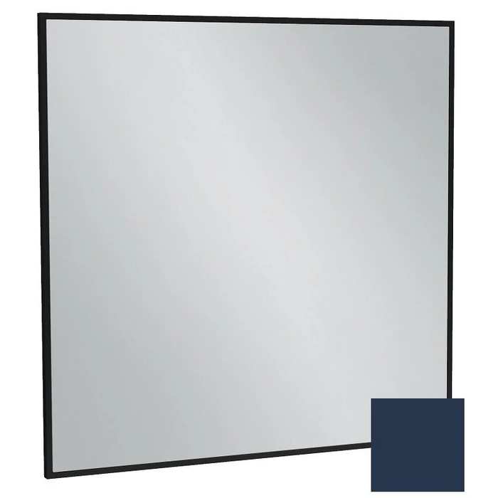 Зеркало Jacob Delafon Silhouette EB1425-S06, 80 х 80 см, лакированная рама темно-синий сатин EB1425-S06