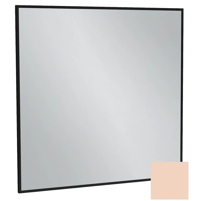 Зеркало Jacob Delafon Silhouette EB1425-S09, 80 х 80 см, лакированная рама телесный сатин EB1425-S09