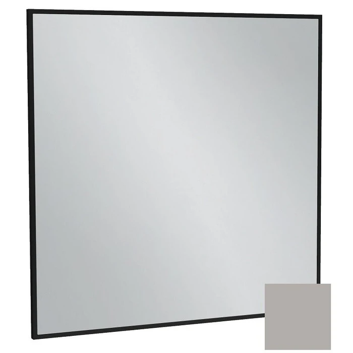 Зеркало Jacob Delafon Silhouette EB1425-S21, 80 х 80 см, лакированная рама серый титан сатин EB1425-S21