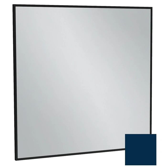 Зеркало Jacob Delafon Silhouette EB1425-S56, 80 х 80 см, лакированная рама морской синий сатин EB1425-S56