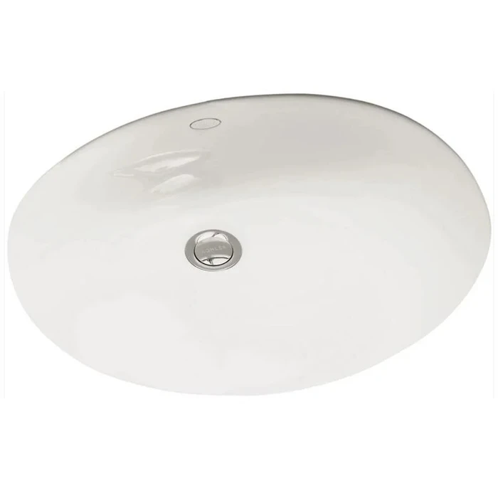 Раковина Jacob Delafon (Kohler) Caxton 2209-0 43.2 x 35.6 см, встраиваемая, с переливом, белая 2209-0