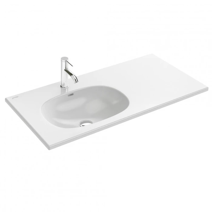 Раковина Jacob Delafon Bastille EXCA112-Z-00, 101 х 51.5 см, цвет белый EXCA112-Z-00