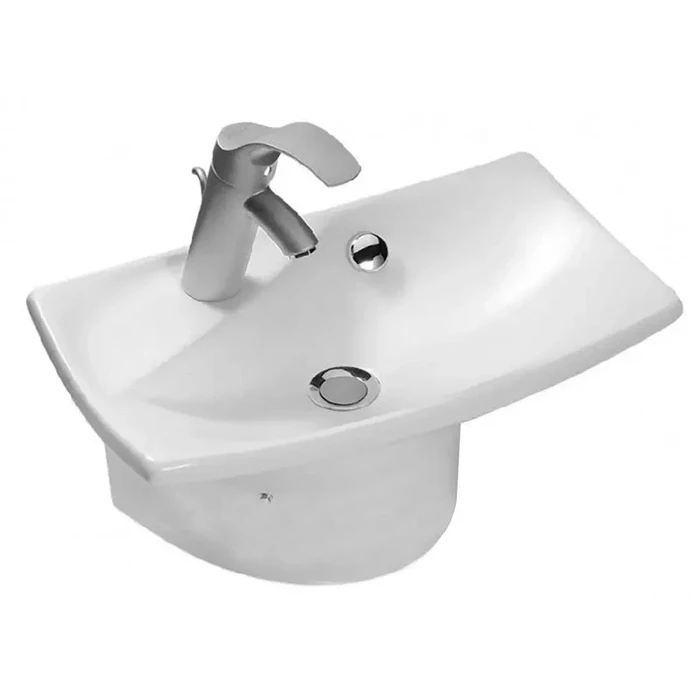 Раковина Jacob Delafon Escale E1025-00 50 х 30,5 см, с отверстиями под полотенцедержатель E1025-00