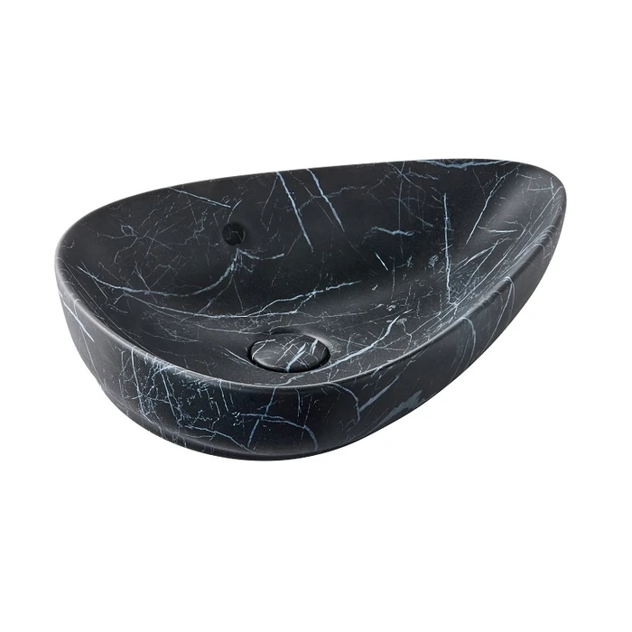Раковина Jacob Delafon Nouvelle Vague Vessel EVI302-HYG, 56 х 40 см, цвет storm marble EVI302-HYG