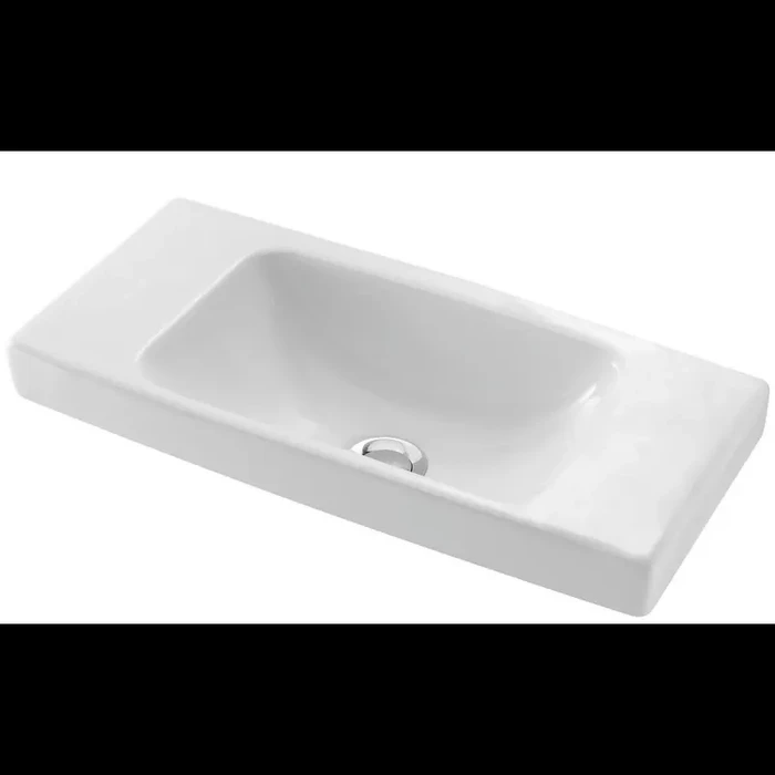 Раковина Jacob Delafon Odeon Up E4701-00, 50 х 22 см, с двумя размеченными отверстиями, без перелива E4701-00