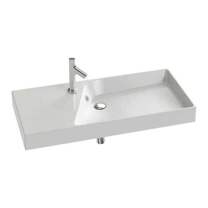 Раковина Jacob Delafon Rythmik EXN112-Z-00, 100 см, подвесная EXN112-Z-00