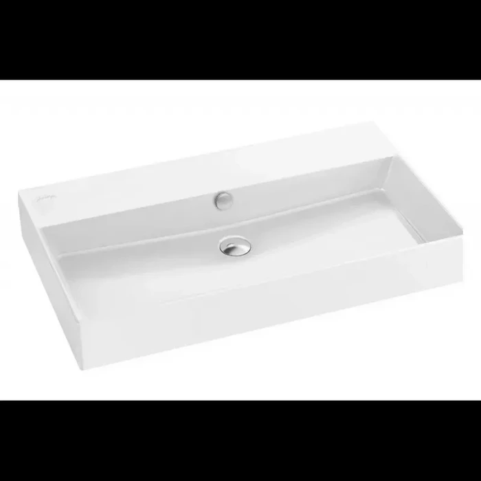 Раковина Jacob Delafon Vivienne EXBI102-00, 80 см, фарфор, белая EXBI102-00
