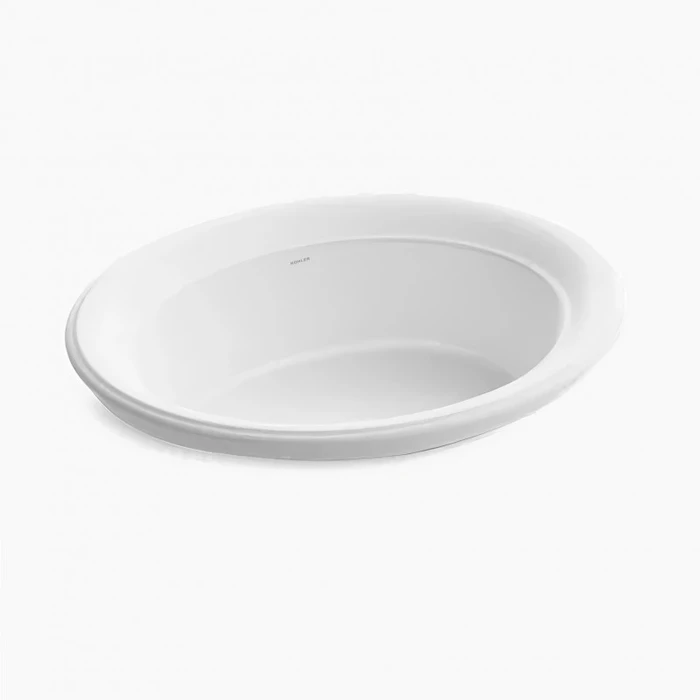 Раковина полувстраиваемая Jacob Delafon (Kohler) Harken 21780T-0, 53.2 x 45 см, цвет белый 21780T-0