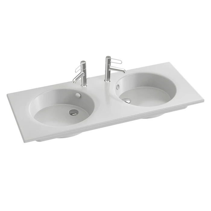 Раковина-столешница Jacob Delafon Odeon Rive Gauche EXAT112-00, 120 см, цвет белый EXAT112-00