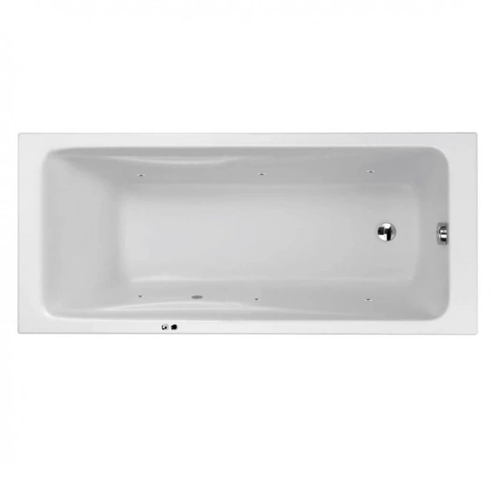 Гидромассажная акриловая ванна Jacob Delafon Odeon Up E60491RU-00 SOFT CR, 170 x 75 см, белая, форсунки хром E60491RU-00 SOFT CR