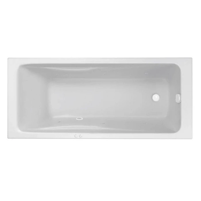 Гидромассажная акриловая ванна Jacob Delafon Odeon Up E60491RU-00 SOFT WH, 170 x 75 см, белая, форсунки белые E60491RU-00 SOFT WH