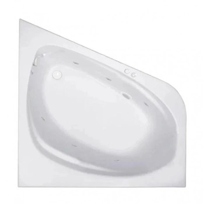 Гидромассажная акриловая ванна Jacob Delafon Odeon Up E6070RU-00 SOFT WH, 140 х 140 см, белая, форсунки белые E6070RU-00 SOFT WH