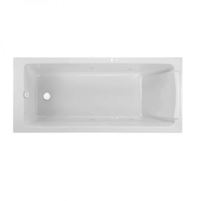Гидромассажная акриловая ванна Jacob Delafon Sofa E60518RU-00 SOFT WH, 170 x 70 см, встраиваемая, каркас в подарок, белая, форсунки белые E60518RU-00 SOFT WH