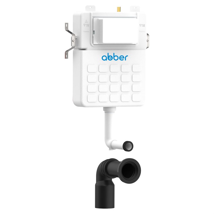 Смывной бачок скрытого монтажа ABBER AC0104 для приставного унитаза 6780 - фото 60126
