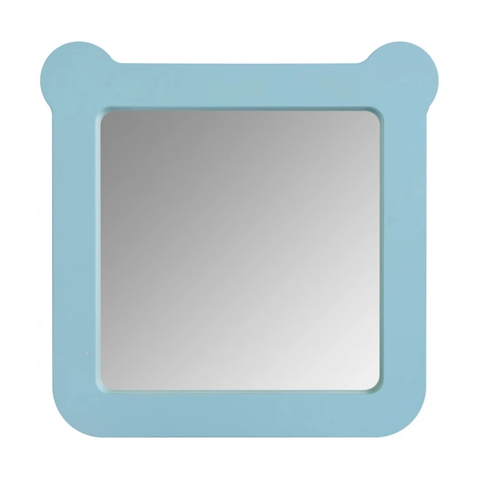 Зеркало AQUATON Каспер Мишка квадратное голубое матовое 1A283402CR0E0 1A283402CR0E0